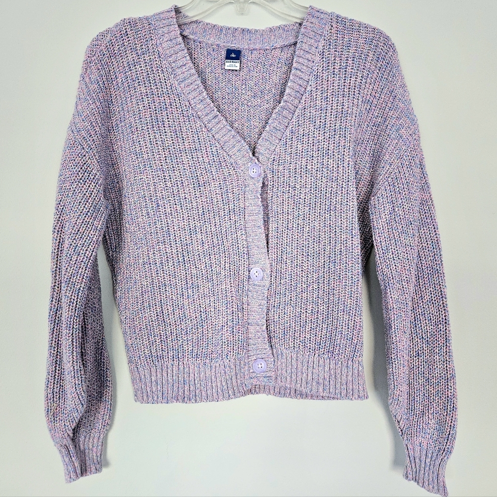 Old Navy Purple Cardigan Sweater L